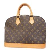 Louis Vuitton Vintage Pre-owned Canvas louis-vuitton-vskor Brown, Dam