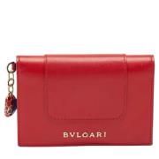 Bvlgari Vintage Pre-owned Laeder plnbcker Red, Dam