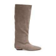 Paris Texas Beige Boots för Stiliga Outfits Beige, Dam