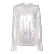 Norma Kamali Vit Top Aw24 White, Dam