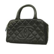 Chanel Vintage Pre-owned Laeder chanel-vskor Black, Dam