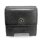 Chanel Vintage Pre-owned Laeder plnbcker Black, Dam