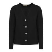 Blanca Vita Svart Tröja för Kvinnor Aw24 Black, Dam