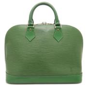 Louis Vuitton Vintage Pre-owned Laeder louis-vuitton-vskor Green, Dam