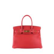 Hermès Vintage Pre-owned Laeder handvskor Red, Dam