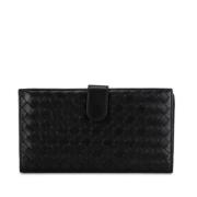 Bottega Veneta Vintage Pre-owned Laeder plnbcker Black, Dam