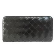 Bottega Veneta Vintage Pre-owned Laeder plnbcker Black, Dam