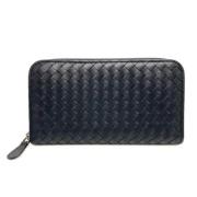 Bottega Veneta Vintage Pre-owned Laeder plnbcker Black, Dam