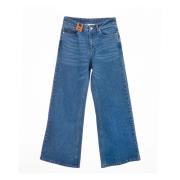 Hést Vida Ben Denim Jeans med Unik Stil Blue, Dam