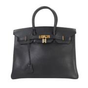 Hermès Vintage Pre-owned Laeder handvskor Black, Dam