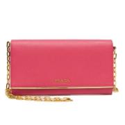 Prada Vintage Pre-owned Laeder plnbcker Pink, Dam