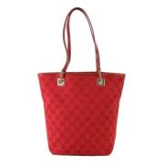 Gucci Vintage Pre-owned Canvas gucci-vskor Red, Dam