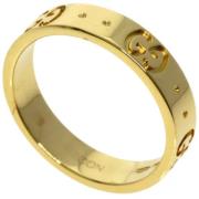 Gucci Vintage Pre-owned Guld ringar Yellow, Dam