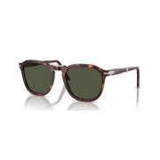 Persol Havana Gröna Solglasögon Brown, Unisex