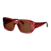 Tom Ford Stiliga Ryder-02 solglasögon för dig Red, Dam