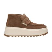 ASH Brun Mocka Sneakers med nitar Brown, Dam