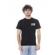 Cavalli Class Kortärmad Logotryck T-shirt Black, Herr