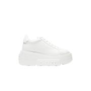 Casadei Vit Salento Sneaker med C-Chain Logo White, Dam