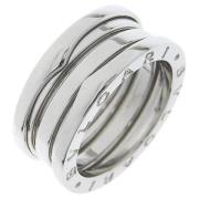 Bvlgari Vintage Pre-owned Silver ringar Gray, Dam