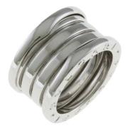 Bvlgari Vintage Pre-owned Silver ringar Gray, Dam