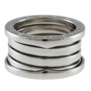 Bvlgari Vintage Pre-owned Silver ringar Gray, Dam