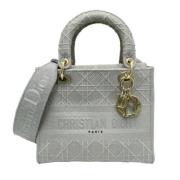 Dior Vintage Pre-owned Canvas dior-vskor Gray, Dam