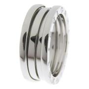 Bvlgari Vintage Pre-owned Silver ringar Gray, Herr