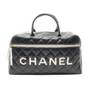 Chanel Vintage Pre-owned Laeder chanel-vskor Black, Dam