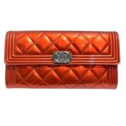 Chanel Vintage Pre-owned Laeder plnbcker Red, Dam