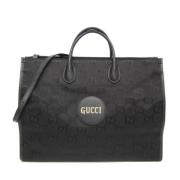 Gucci Vintage Pre-owned Canvas gucci-vskor Black, Unisex