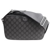 Gucci Vintage Pre-owned Canvas gucci-vskor Gray, Unisex