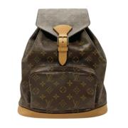 Louis Vuitton Vintage Pre-owned Canvas louis-vuitton-vskor Brown, Dam