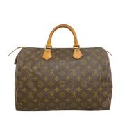 Louis Vuitton Vintage Pre-owned Canvas louis-vuitton-vskor Brown, Dam