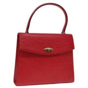 Louis Vuitton Vintage Pre-owned Laeder handvskor Red, Dam