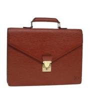 Louis Vuitton Vintage Pre-owned Laeder portfljer Brown, Dam