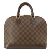 Louis Vuitton Vintage Pre-owned Canvas louis-vuitton-vskor Brown, Dam