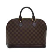 Louis Vuitton Vintage Pre-owned Canvas louis-vuitton-vskor Brown, Dam