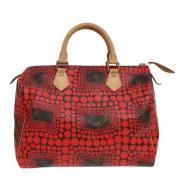 Louis Vuitton Vintage Pre-owned Canvas louis-vuitton-vskor Red, Dam