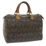 Louis Vuitton Vintage Pre-owned Canvas louis-vuitton-vskor Brown, Dam