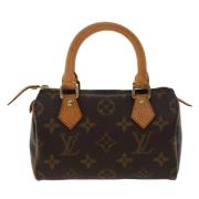 Louis Vuitton Vintage Pre-owned Canvas louis-vuitton-vskor Brown, Dam