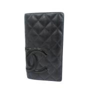 Chanel Vintage Pre-owned Laeder plnbcker Black, Dam