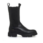 Copenhagen Shoes Svarta Chelsea Boots Black, Dam