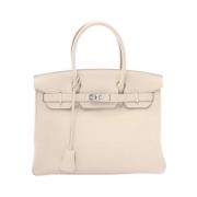 Hermès Vintage Pre-owned Laeder axelremsvskor White, Dam