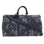 Louis Vuitton Vintage Pre-owned Canvas louis-vuitton-vskor Gray, Dam