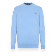 MC2 Saint Barth Regent Blend Sweater Blue, Herr