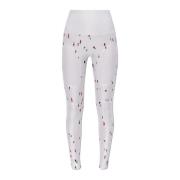 Perfect Moment Tryckta leggings White, Dam