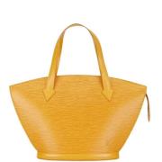 Louis Vuitton Vintage Pre-owned Laeder axelremsvskor Yellow, Dam