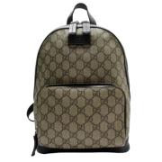 Gucci Vintage Pre-owned Canvas gucci-vskor Beige, Dam