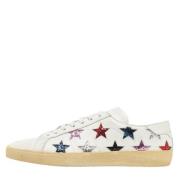 Yves Saint Laurent Vintage Pre-owned Laeder sneakers White, Herr