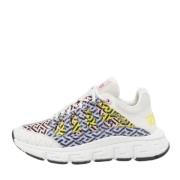 Versace Pre-owned Pre-owned Laeder sneakers Multicolor, Dam